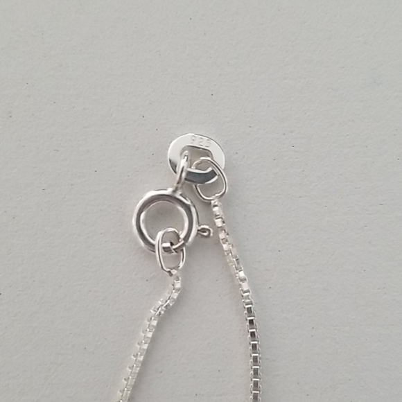 Crystal & Pearl Drop Necklace - Picture 4 of 5